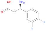 (βR)-β-Amino-3,4-difluorobenzenepropanoic acid