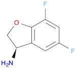 (3R)-5,7-DIFLUORO-2,3-DIHYDRO-1-BENZOFURAN-3-AMINE