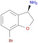 (3R)-7-BROMO-2,3-DIHYDRO-1-BENZOFURAN-3-AMINE