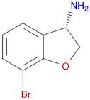 (3S)-7-BROMO-2,3-DIHYDRO-1-BENZOFURAN-3-AMINE