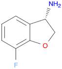 (3S)-7-FLUORO-2,3-DIHYDRO-1-BENZOFURAN-3-AMINE