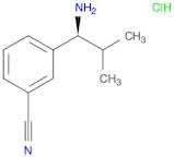 (S)-3-(1-AMino-2-Methylpropyl)benzonitrile hydrochloride