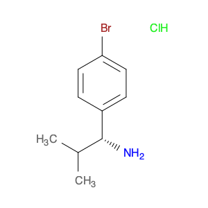 (1R)-1-(4-BROMOPHENYL)-2-METHYLPROPYLAMINE HYDROCHLORIDE