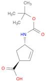 Trans-(1S,4S)-4-Boc-aMino-2-Cyclopentene-1-carboxylic acid