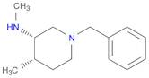 (3S,4S)-1-Benzyl-N,4-dimethylpiperidin-3-amine