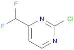 2-CHLORO-4-(DIFLUOROMETHYL)PYRIMIDINE