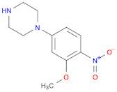 1-(3-Methoxy-4-nitrophenyl)piperazine