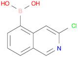 (3-Chloroisoquinolin-5-yl)boronic acid