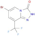 6-Bromo-8-(trifluoromethyl)-[1,2,4]triazolo[4,3-A]pyridin-3(2H)-one