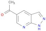 1-(1H-Pyrazolo[3,4-b]pyridin-5-yl)ethanone