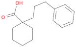 1-(3-Phenylpropyl)cyclohexanecarboxylic Acid