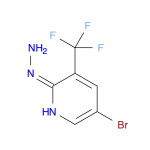 1-(5-bromo-3-(trifluoromethyl)pyridin-2-yl)hydrazine