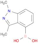 1,3-dimethyl-1H-indazol-4-yl-4-boronic acid