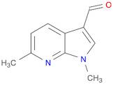 1,6-dimethyl-1H-pyrrolo[2,3-b]pyridine-3-carbaldehyde