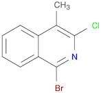 1-bromo-3-chloro-4-methylisoquinoline