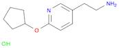 2-(6-(cyclopentyloxy)pyridin-3-yl)ethanaMine dihydrochloride