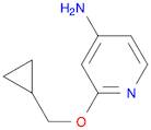 2-(cyclopropylmethoxy)pyridin-4-amine