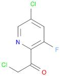 2-Chloro-1-(5-chloro-3-fluoropyridin-2-yl)ethanone