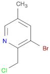 3-bromo-2-(chloromethyl)-5-methyl-pyridine