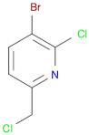 3-Bromo-2-chloro-6-(chloromethyl)pyridine