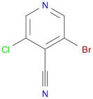 3-broMo-5-chloropyridine-4-carbonitrile