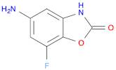 5-Amino-7-fluorobenzo[d]oxazol-2(3H)-one