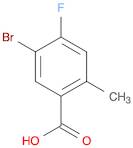 5-bromo-4-fluoro-2-methylbenzoic acid