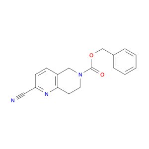 Benzyl 2-cyano-7,8-dihydro-1,6-naphthyridine-6(5H)-carboxylate