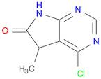 4-Chloro-5-methyl-5H-pyrrolo[2,3-d]pyrimidin-6(7H)-one