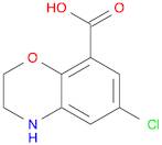 6-chloro-3,4-dihydro-2H-benzo[b][1,4]oxazine-8-carboxylic acid