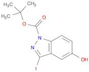 tert-Butyl 5-hydroxy-3-iodo-1H-indazole-1-carboxylate