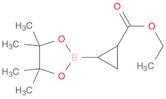 Cyclopropanecarboxylic acid, 2-(4,4,5,5-tetramethyl-1,3,2-dioxaborolan-2-yl)-, ethyl ester