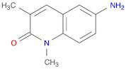 2(1H)-Quinolinone, 6-amino-1,3-dimethyl-