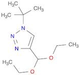 1-(Tert-butyl)-4-(diethoxymethyl)-1H-1,2,3-triazole