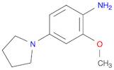 2-METHOXY-4-(PYRROLIDIN-1-YL)AMINOBENZENE