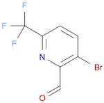 3-Bromo-6-(trifluoromethyl)pyridine-2-carbaldehyde