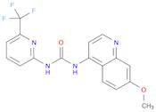 N-(7-Methoxy-4-quinolinyl)-N'-[6-(trifluoromethyl)-2-pyridinyl]urea