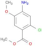 4-Amino-2-chloro-5-methoxy-benzoic acid methyl ester