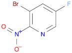 3-Bromo-5-fluoro-2-nitropyridine