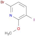 6-bromo-3-iodo-2-methoxypyridine