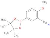 2-Methoxy-5-(4,4,5,5-tetramethyl-[1,3,2]dioxaborolan-2-yl)benzonitrile