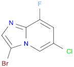 3-Bromo-6-chloro-8-fluoro-imidazo[1,2-a]pyridine