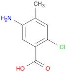 5-Amino-2-chloro-4-methyl-benzoic acid