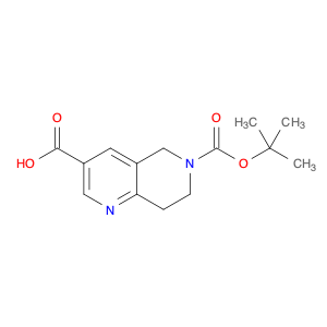 1,6-Naphthyridine-3,6(5H)-dicarboxylic acid,7,8-dihydro-, 6-(1,1-dimethylethyl) ester