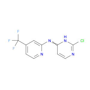 2-chloro-N-(4-(trifluoroMethyl)pyridin-2-yl)pyriMidin-4-aMine