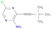 5-chloro-3-((triMethylsilyl)ethynyl)pyrazin-2-aMine