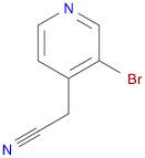 2-(3-bromopyridin-4-yl)acetonitrile