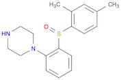 1-[2-[(2,4-diMethylphenyl)sulfinyl]phenyl]- Piperazine