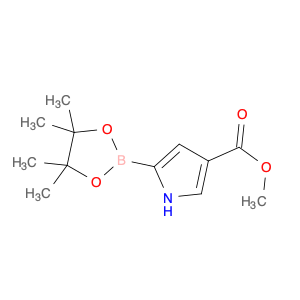 methyl 5-(4,4,5,5-tetramethyl-1,3,2-dioxaborolan-2-yl)-1H-pyrrole-3-carboxylate