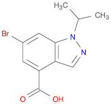 6-BROMO-1-ISOPROPYL-1H-INDAZOLE-4-CARBOXYLIC ACID